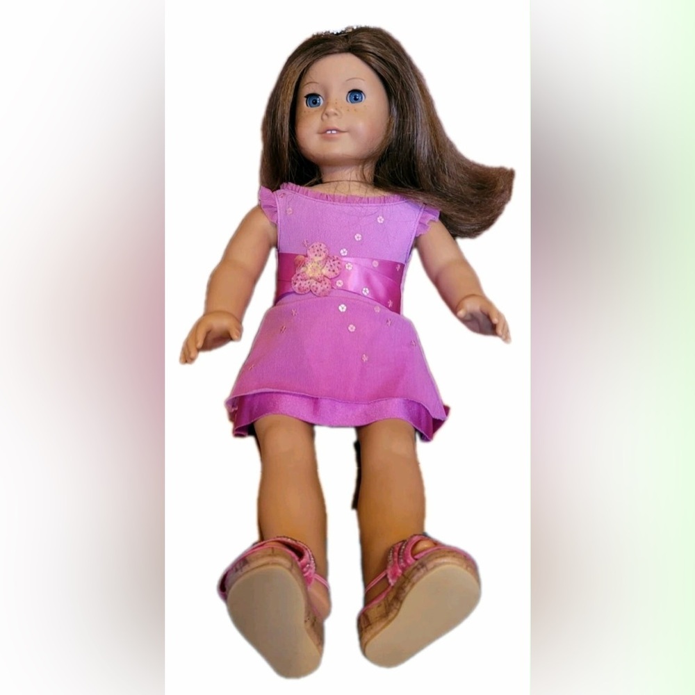 American Girl Doll in Birthday outfit